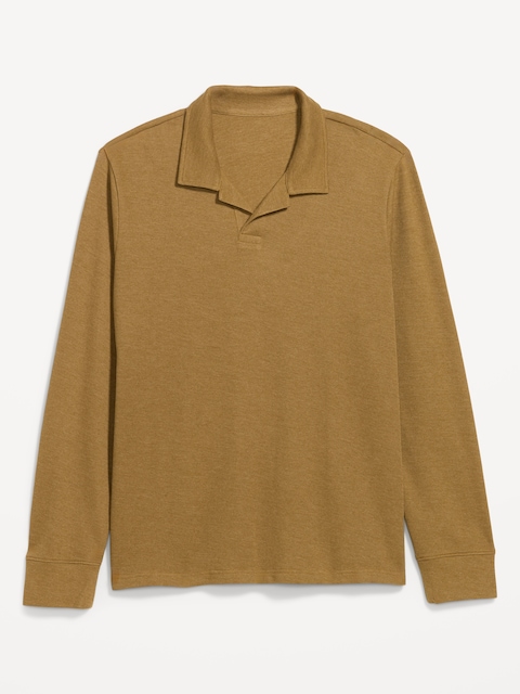 Long-Sleeve Polo Sweater