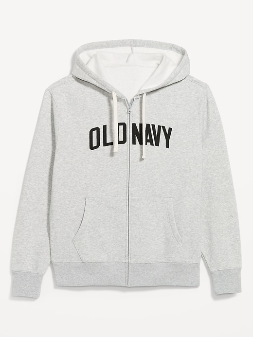 Loose Logo Zip Hoodie