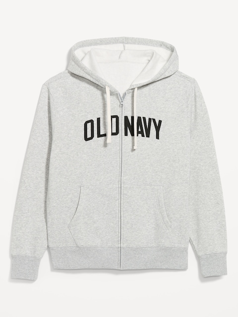 Loose Logo Zip Hoodie