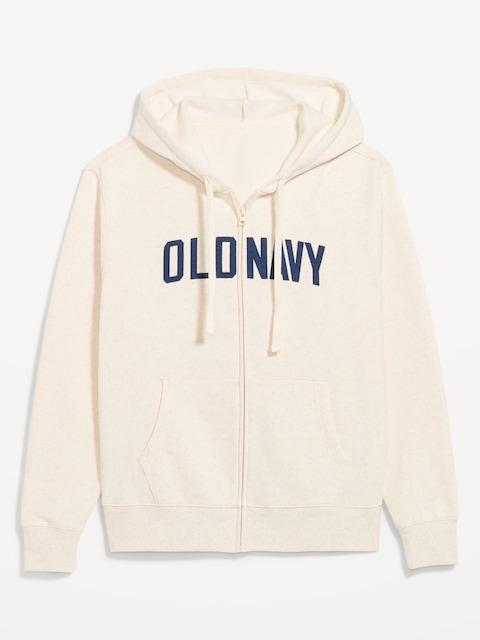 Loose Logo Zip Hoodie
