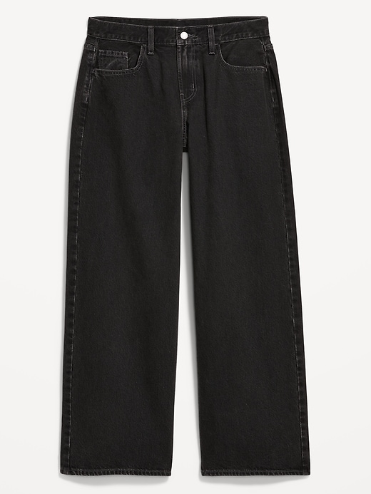 Curvy Wow Mid-Rise Baggy Wide-Leg Jeans