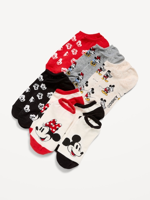 Disney© 6-Pack Novelty Ankle Socks for Women