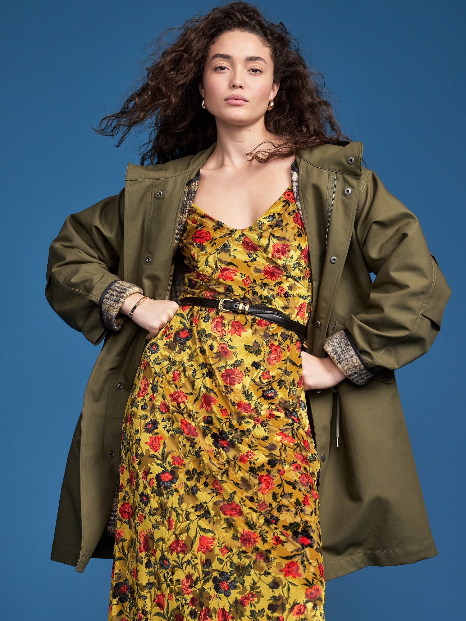 Old Navy x Altuzarra Velvet Maxi Dress