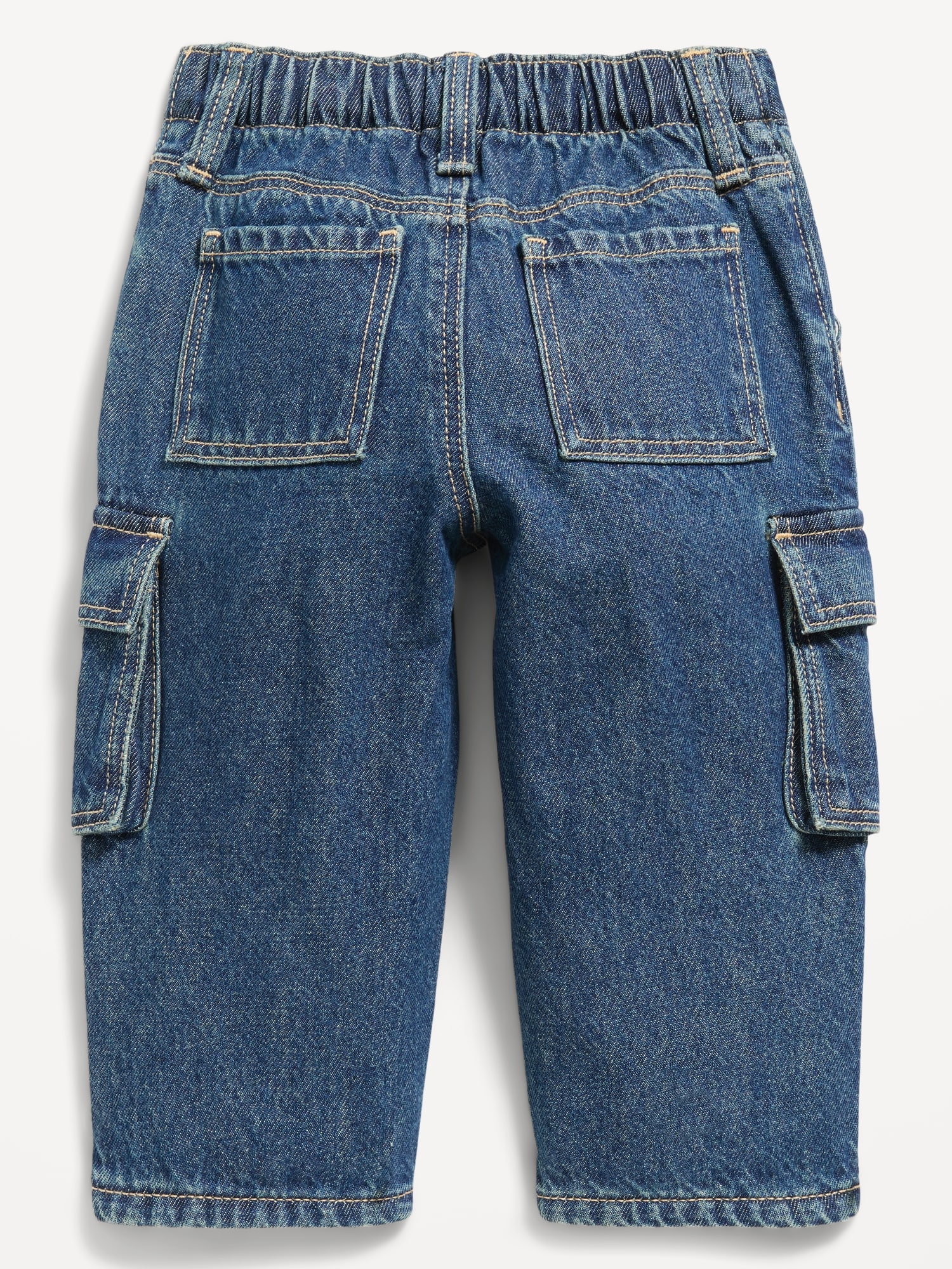 Super Baggy Barrel-Leg Cargo Jeans for Toddler Boys