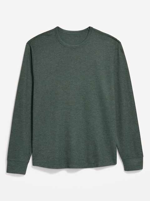 Long-Sleeve Ribbed T-Shirt