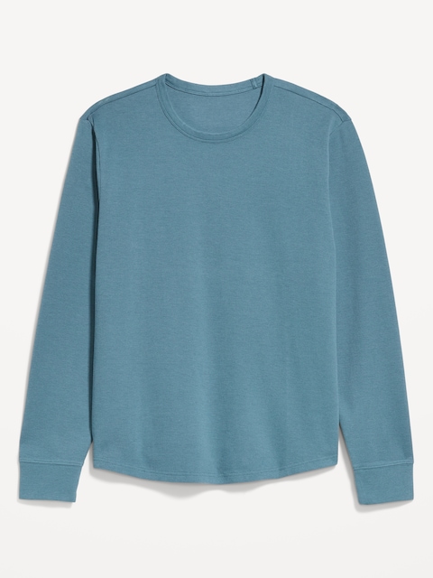 Long-Sleeve Ribbed T-Shirt