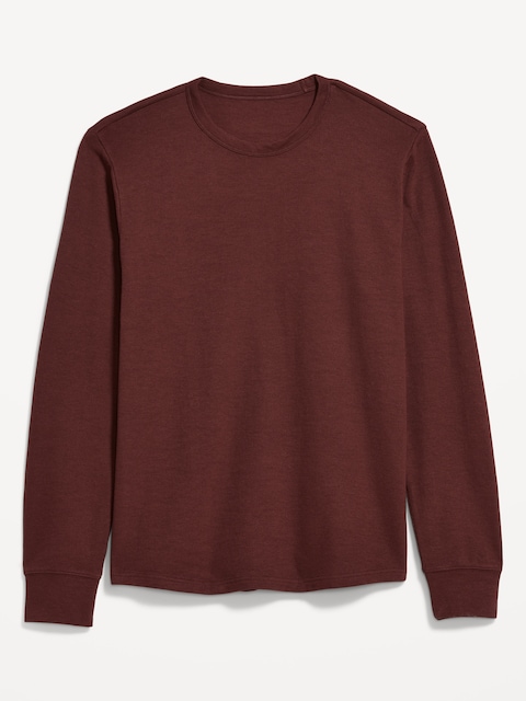Long-Sleeve Ribbed T-Shirt