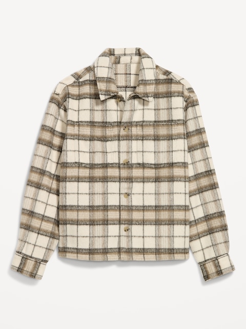 Loose Fit Button-Down Shirt