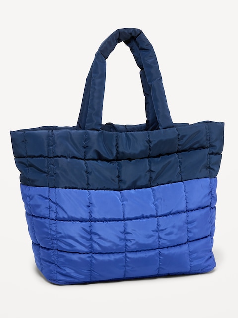 Active Puffer Large Colorblock Tote