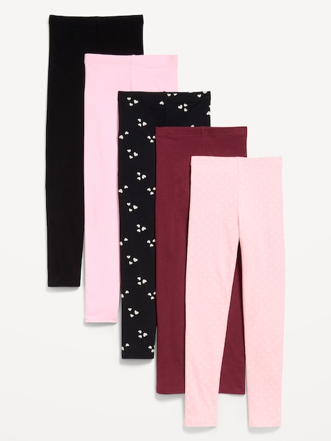 Leggings 5-Pack for Girls