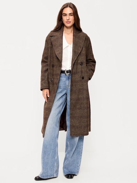 Oversized Full-Length Overcoat