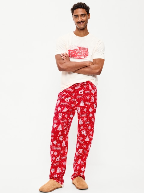 Flannel Pajama Pants for Men