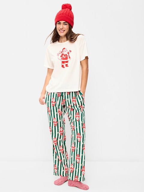 Flannel Pajama Pants for Women