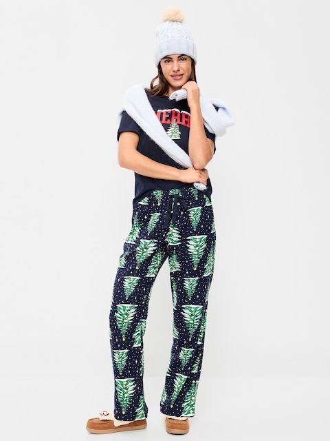 Flannel Pajama Pants for Women