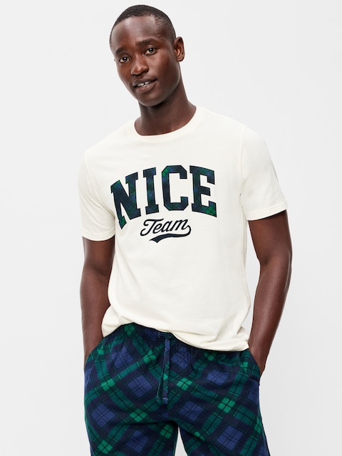 Crew-Neck Graphic T-Shirt