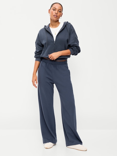 High-Waisted SoComfy Wide-Leg Sweatpants